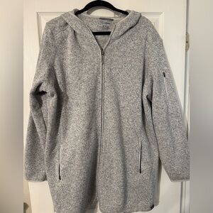LL Bean Sweater Fleece hoodie coat